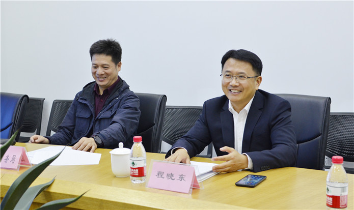 拱墅区副区长程晓东一行莅临88858cc永利官网文创集团调研交流