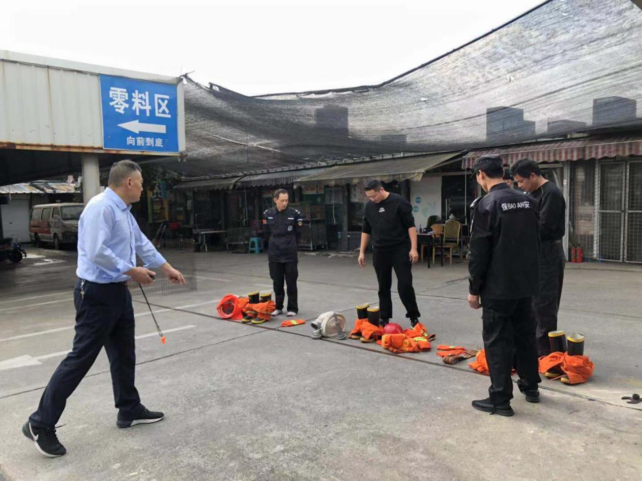 钱江商城起劲备战消防运动会  