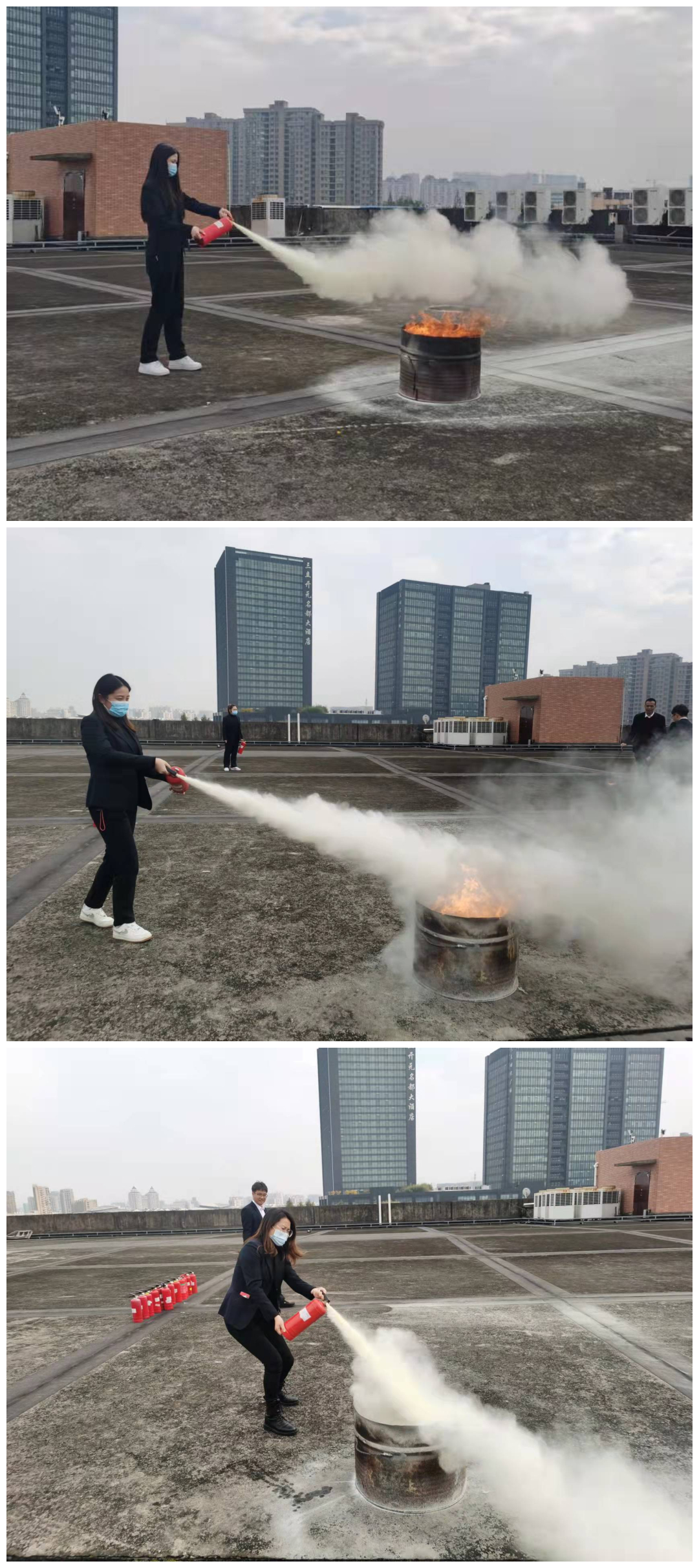 88858cc永利官网市场开展行政职员消防培训