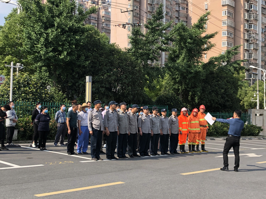 清静常在心 庐阳88858cc永利官网文创园开展火灾事故应急处置惩罚演练