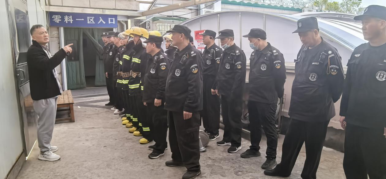 查隐患，练应急——钱江商城春季清静大检查