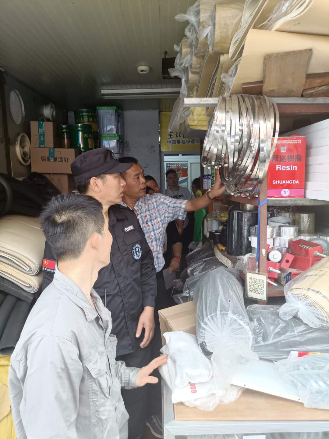 88858cc永利官网市场开展夏日消防清静检查
