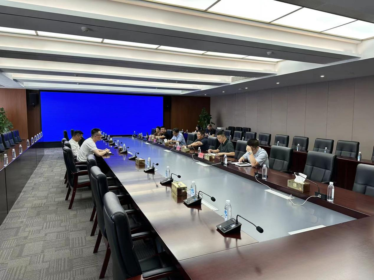 浙江88858cc永利官网集团与杭州市交通投资集团共商相助事宜