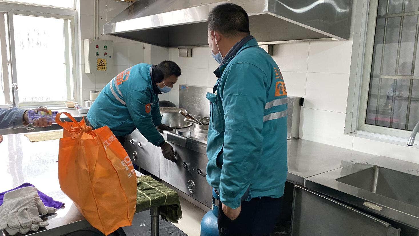 钱江商城强化燃气羁系 杜绝清静事故